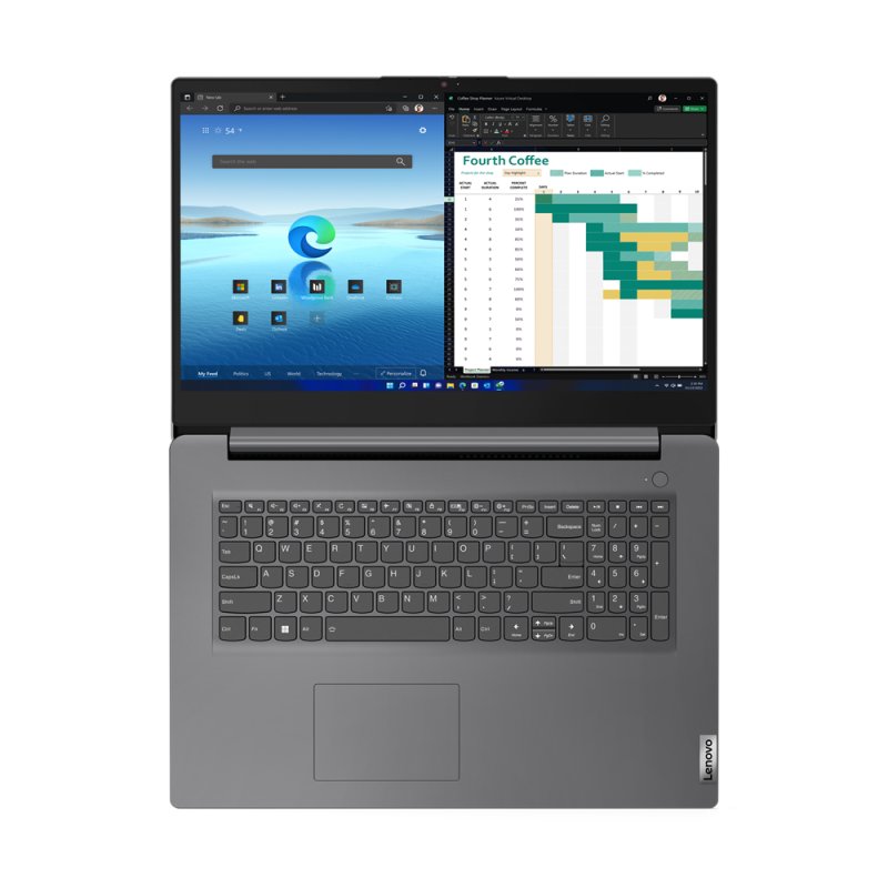 Lenovo V17 G4 IRU Intel Core™ i5 i5-13420H Ordinateur portable 43,9 cm (17.3") Full HD 16 Go DDR4-SDRAM 512 Go SSD