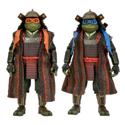 Les Tortues Ninja 3 2-Pack figurines Leonardo & Michelangelo 18 cm