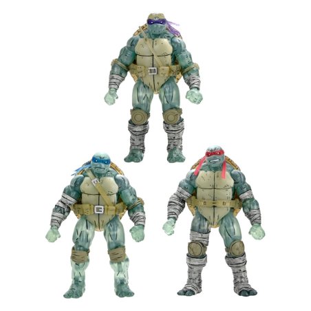 Tortues Ninja (The Last Ronin) pack 3 figurines Ghost Brothers 18 cm