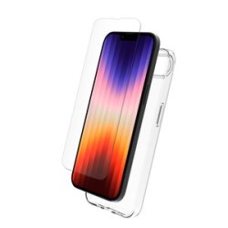 PACK COQUE SOUPLE VERRE TREMPE IPHONE 16E
