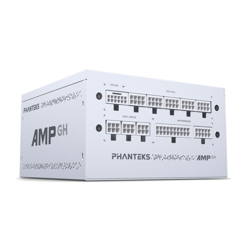 PHANTEKS AMP GH 850W 80 PLUS Gold Netzteil, PCIe 5.1, ATX 3.1 - 850 Watt, weiß