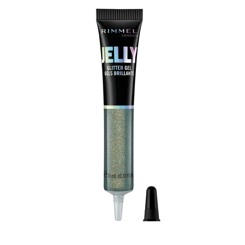 Rimmel Jelly Toppers Glitter Gel ombre à paupière 11 ml 400 Mojito Colle pailletée, Brillant