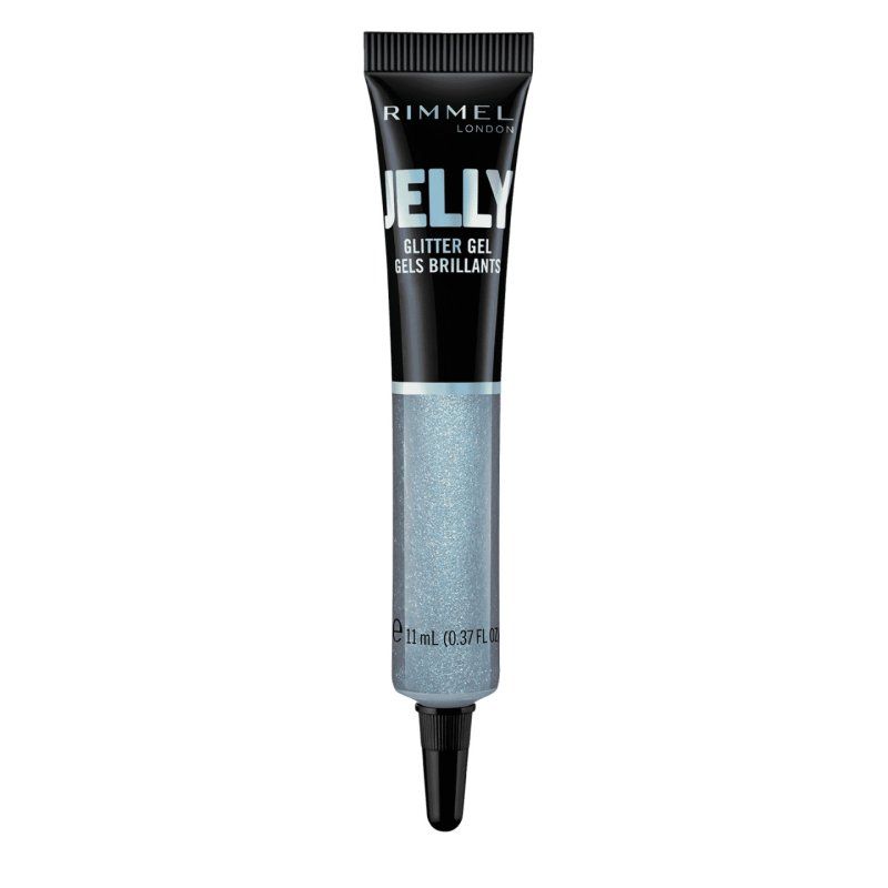 Rimmel Jelly Toppers Glitter Gel eye shadow 11 ml 200 Blue Lagoon Glitter, Shimmer