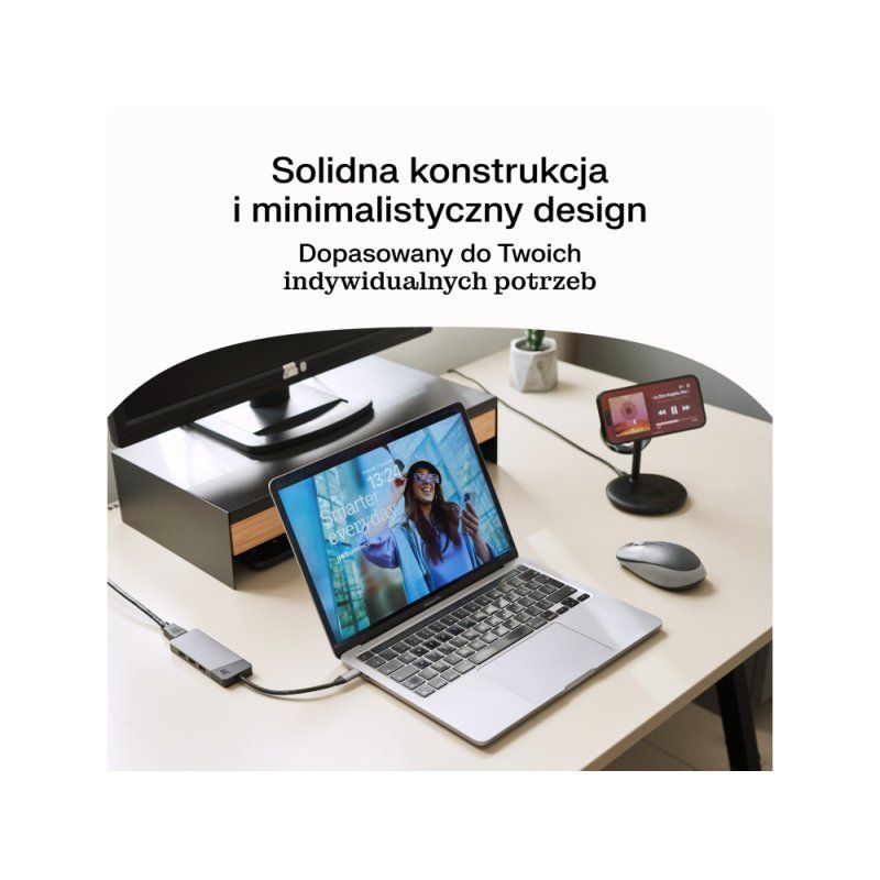 GREEN CELL WIRELESS CHARGING STAND MAGSCAPE BLACK