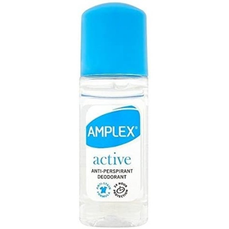Amplex Active Anti-Perspirant Deodorant Roll-On 50ml