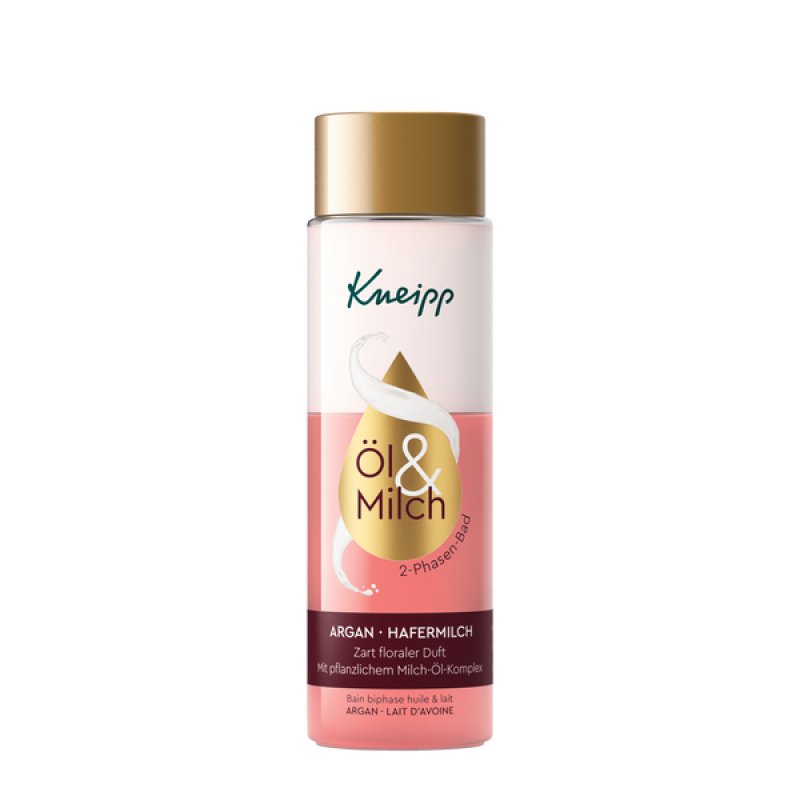 Kneipp 2-Phase Bath Argan Oat Milk Luxuriously Pampering Bath Additive 250ml