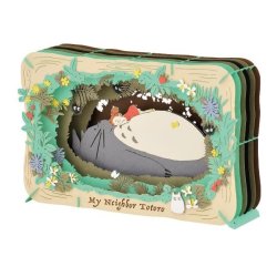 MON VOISIN TOTORO - Sieste de Mei - Théâtre de papier