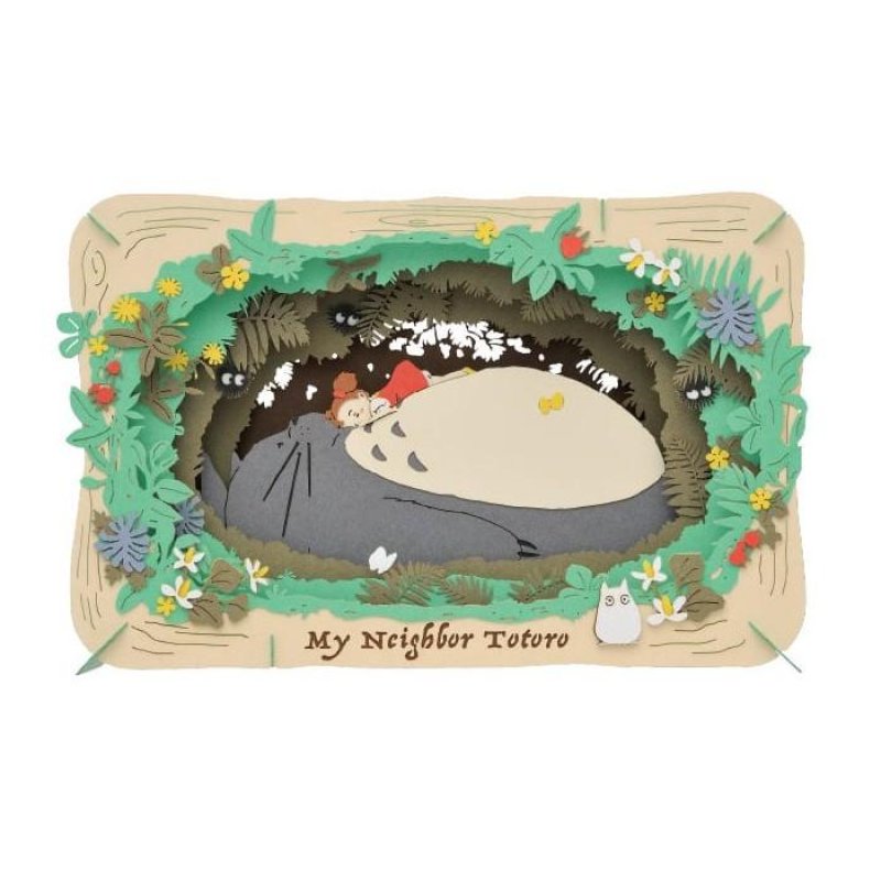 MON VOISIN TOTORO - Sieste de Mei - Théâtre de papier