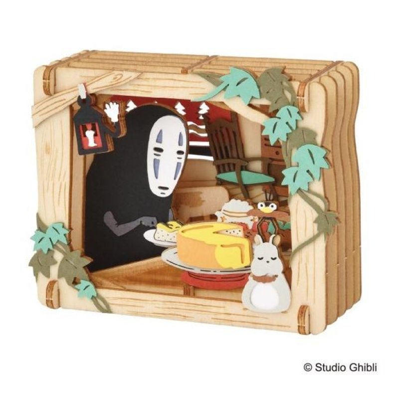 LE VOYAGE DE CHIHIRO - Bonne nuit - Théâtre de papier Style Bois