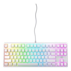 CHERRY K4V2 RGB Tenkeyless White edition, Mechanical gaming keyboard, US