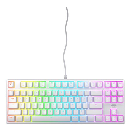 CHERRY K4V2 RGB Tenkeyless White edition, Mechanical gaming keyboard, US