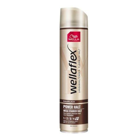 Wellaflex Extreme Hold Hair Spray 48h Ultimate Hold without Sticking Vegan Scalp-Friendly Formula with UV Protection