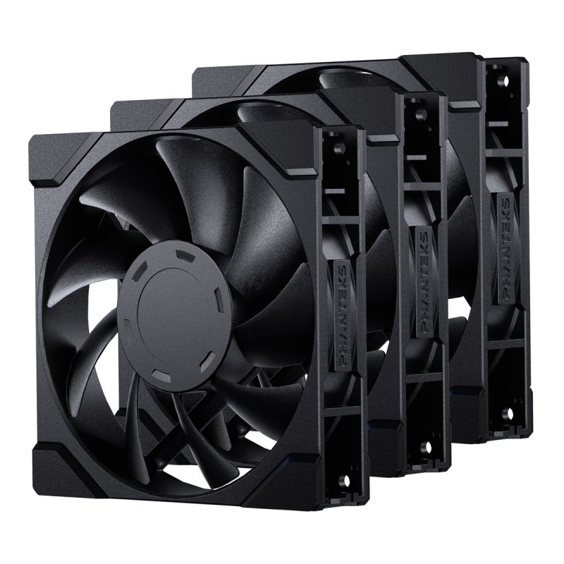 PHANTEKS M25 Gen2 PWM Lüfter, 3er-Pack - 120mm, schwarz