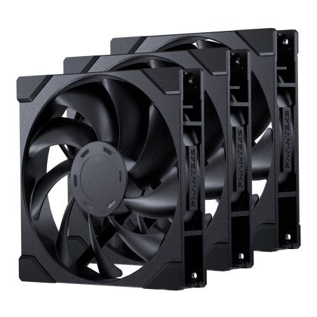 PHANTEKS M25 Gen2 PWM Lüfter, 3er-Pack - 140mm, schwarz