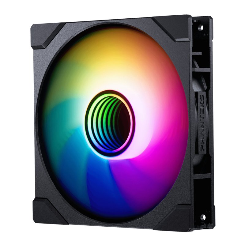 PHANTEKS M25 Gen2 PWM D-RGB Lüfter 3er-Pack - Reverse Blade, 140mm, schwarz