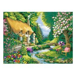 Ravensburger CreArt River Cottage