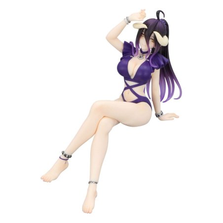 Overlord statuette PVC Noodle Stopper Albedo Swimsuit Dark Purple Color Ver. 16 cm
