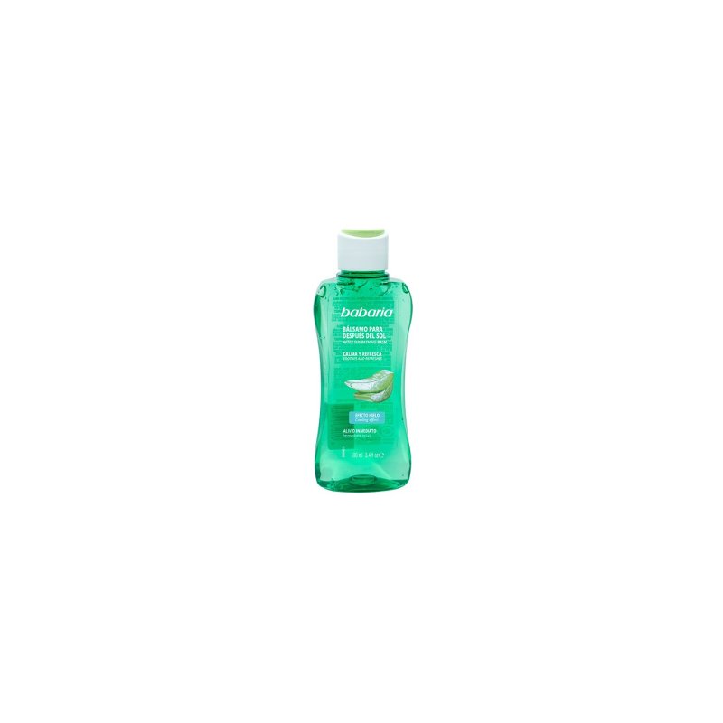 BABARIA SOL. AFTER SUN BALSAMO EFECTO HIELO ALOE 100 ML