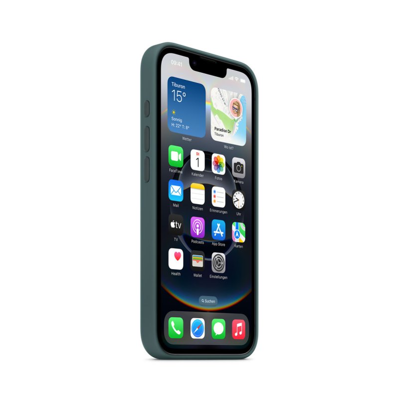 IPHONE 16E SI CASE LAKE GREEN