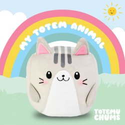 Totemu Chums peluche Cute ´n´ Kawaii Cat 19 cm