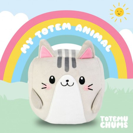 Totemu Chums peluche Cute ´n´ Kawaii Cat 19 cm