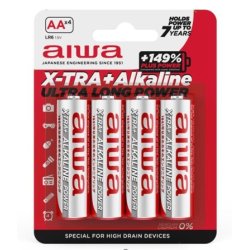 Aiwa X-TRA Batterie à usage unique AA, LR06 Alcaline