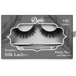 Dashy - Premium Silk Lashes + 5 ml Adhesive Pretty Nice