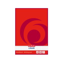 Herlitz x.book recharge de papier 150 x 210 mm (A5) 50 feuilles