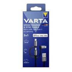 Varta 57937 101 111 chargeur d'appareils mobiles Universel Lightning, USB Intérieure