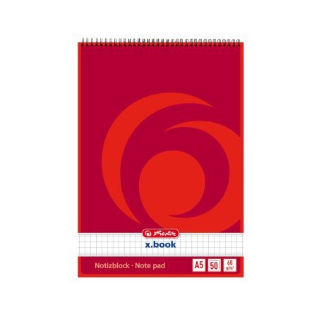 Herlitz 110536 writing notebook A5 50 sheets