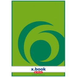 herlitz Bloc de papier à lettre x.book, A4, non perforé