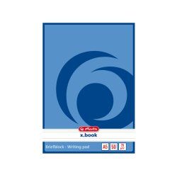 Herlitz x.book notebook filler paper 150 x 210 mm (A5) 50 sheets