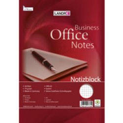 LANDRÉ bloc-notes à spirale, format A5, 40 feuilles, ligné
