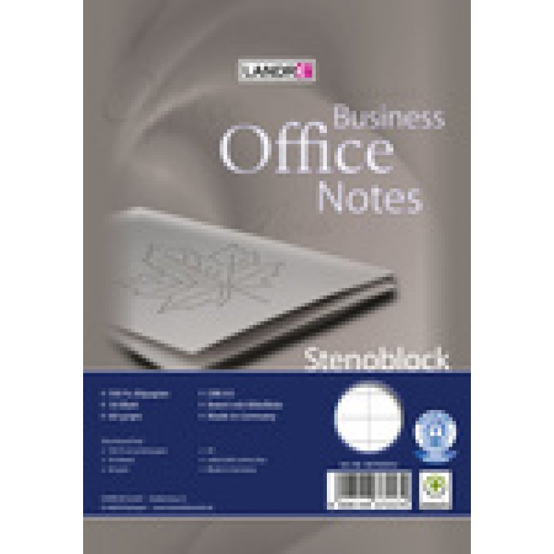 LANDRÉ Bloc sténo A5, 40 feuilles, avec lignes moyennes