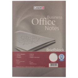 LANDRÉ Bloc de correspondance Recycling, A4, 100 pages,