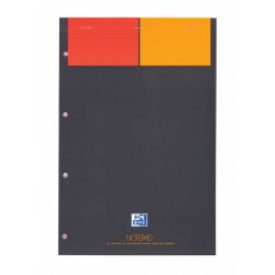 Oxford International Bloc-notes "NOTEPAD", A4 , quadrillé