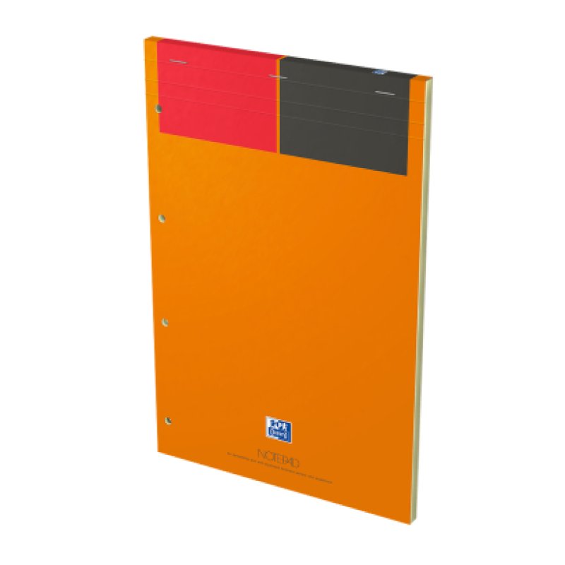 Oxford 100100101 bloc-notes A4 160 feuilles Orange