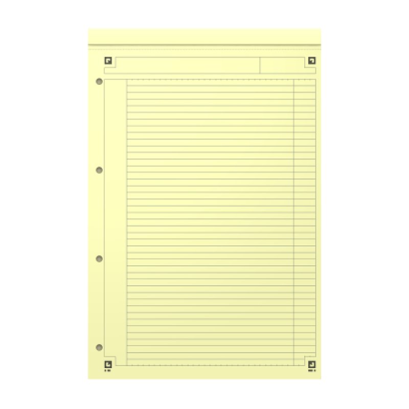Oxford International Bloc-notes "NOTEPAD", A4 , ligné