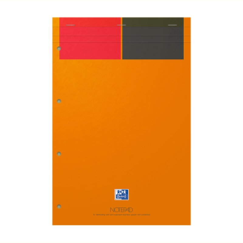 Oxford 100100101 writing notebook A4 160 sheets Orange
