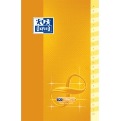 Oxford Carnet répertoire "Infinium", 90 x 140 mm, quadrillé