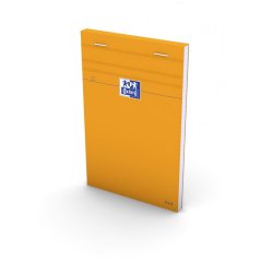 Oxford Bloc-notes, 110x170mm, quadrillé, 80 feuilles, orange