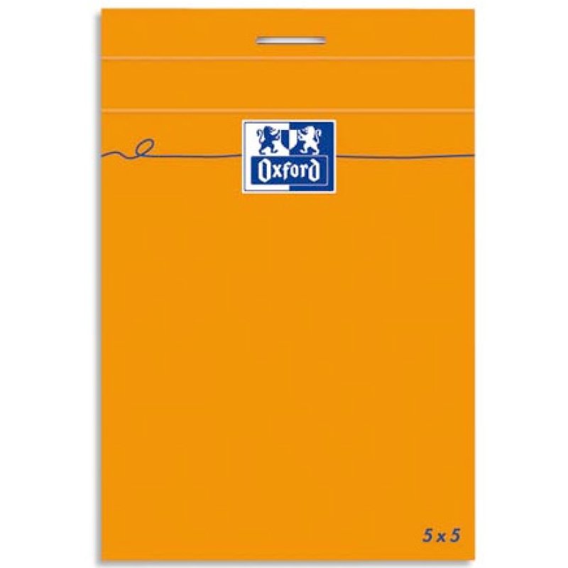 Elba 100106280 bloc-notes A5 80 feuilles Orange
