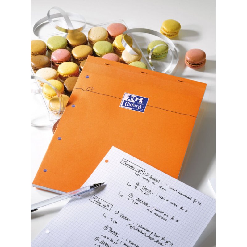 Oxford 100106283 writing notebook A4 Orange