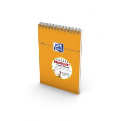 Oxford Bloc-notes, A5, quadrillé, 80 feuilles, reliure