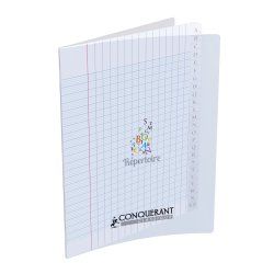 Conquerant 400026557 bloc-notes 96 feuilles Transparent