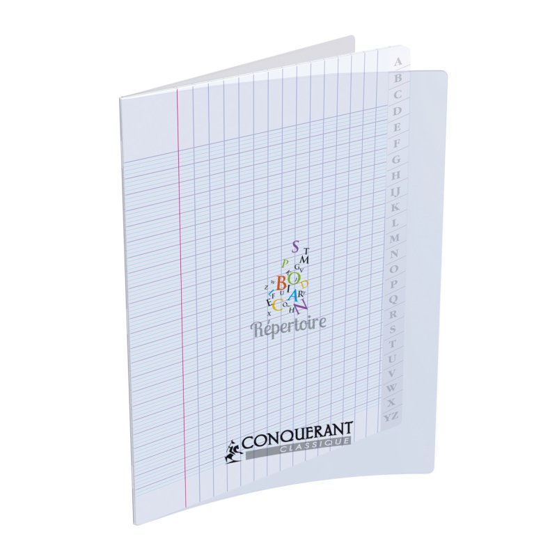 Conquerant 400026557 bloc-notes 96 feuilles Transparent
