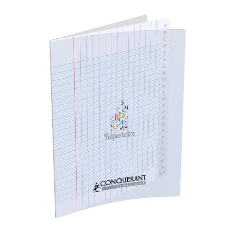 Conquerant 400026557 writing notebook 96 sheets Transparent
