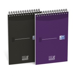 Oxford 400055727 bloc-notes Violet, Noir