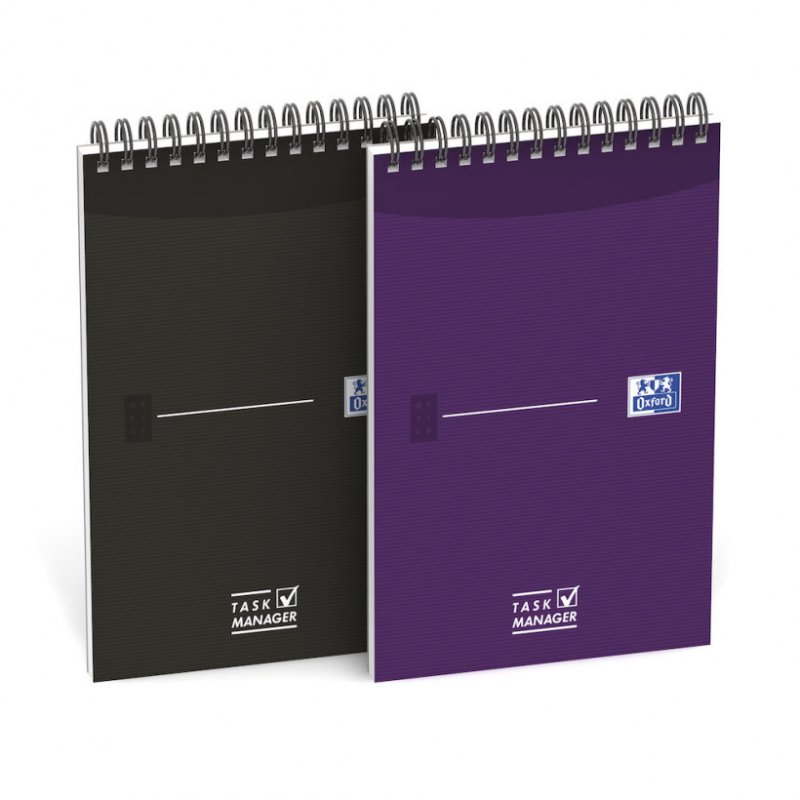 Oxford 400055727 bloc-notes Violet, Noir