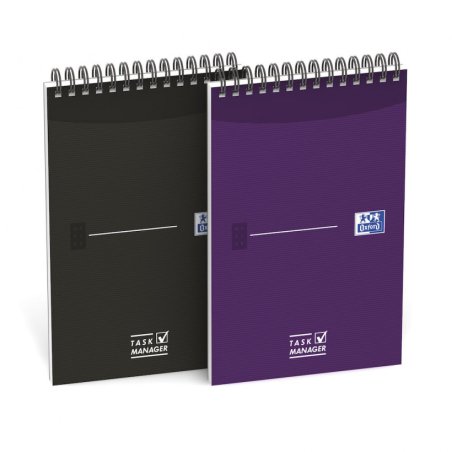 Oxford 400055727 writing notebook Purple, Black